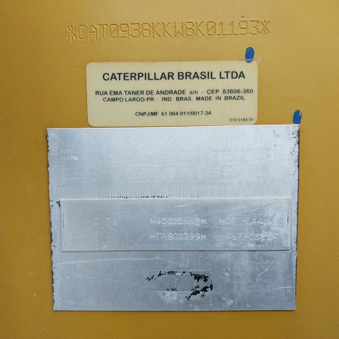 Pá Carregadeira Caterpillar 938K SugarCane