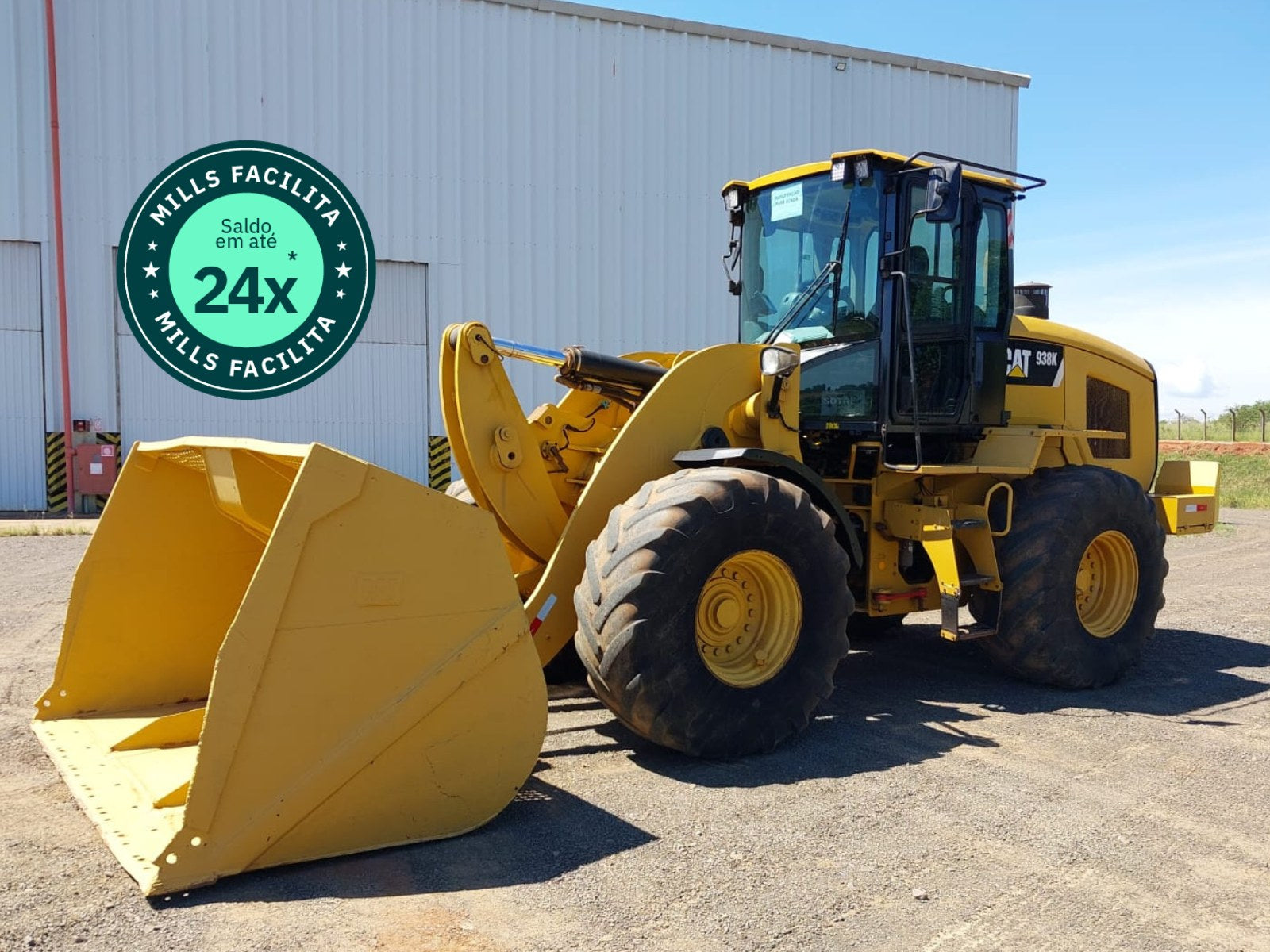 Pá Carregadeira Caterpillar 938K