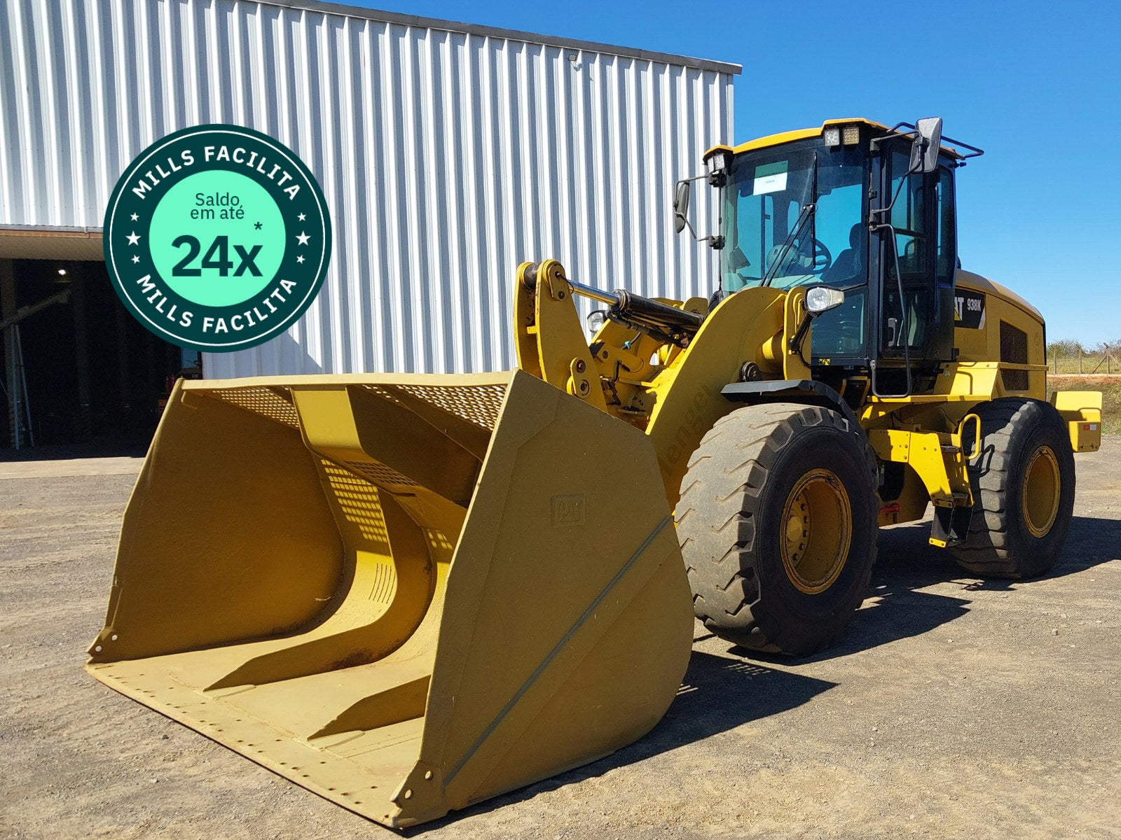 Pá Carregadeira Caterpillar 938K