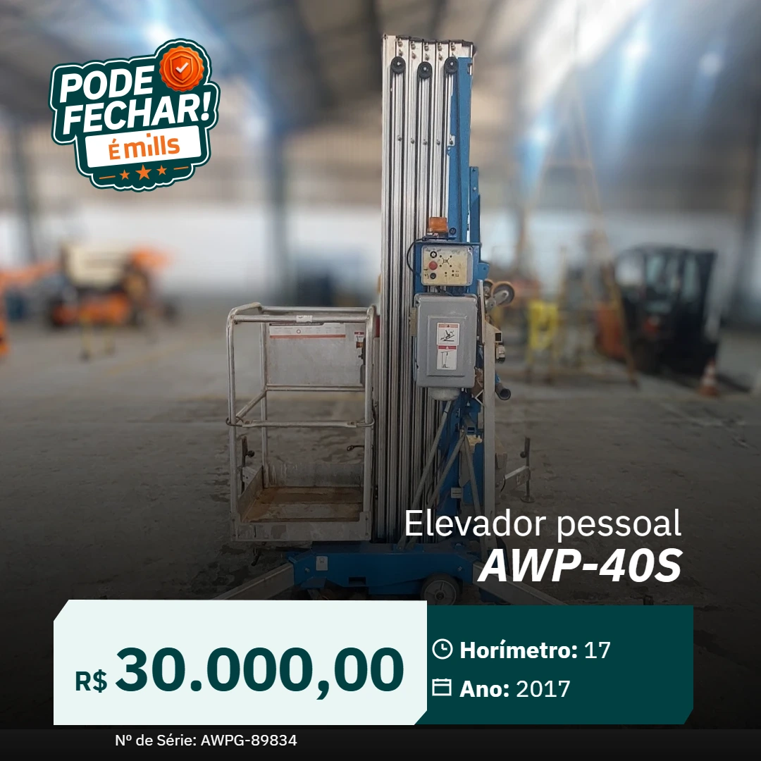 Elevador pessoal AWP-40S