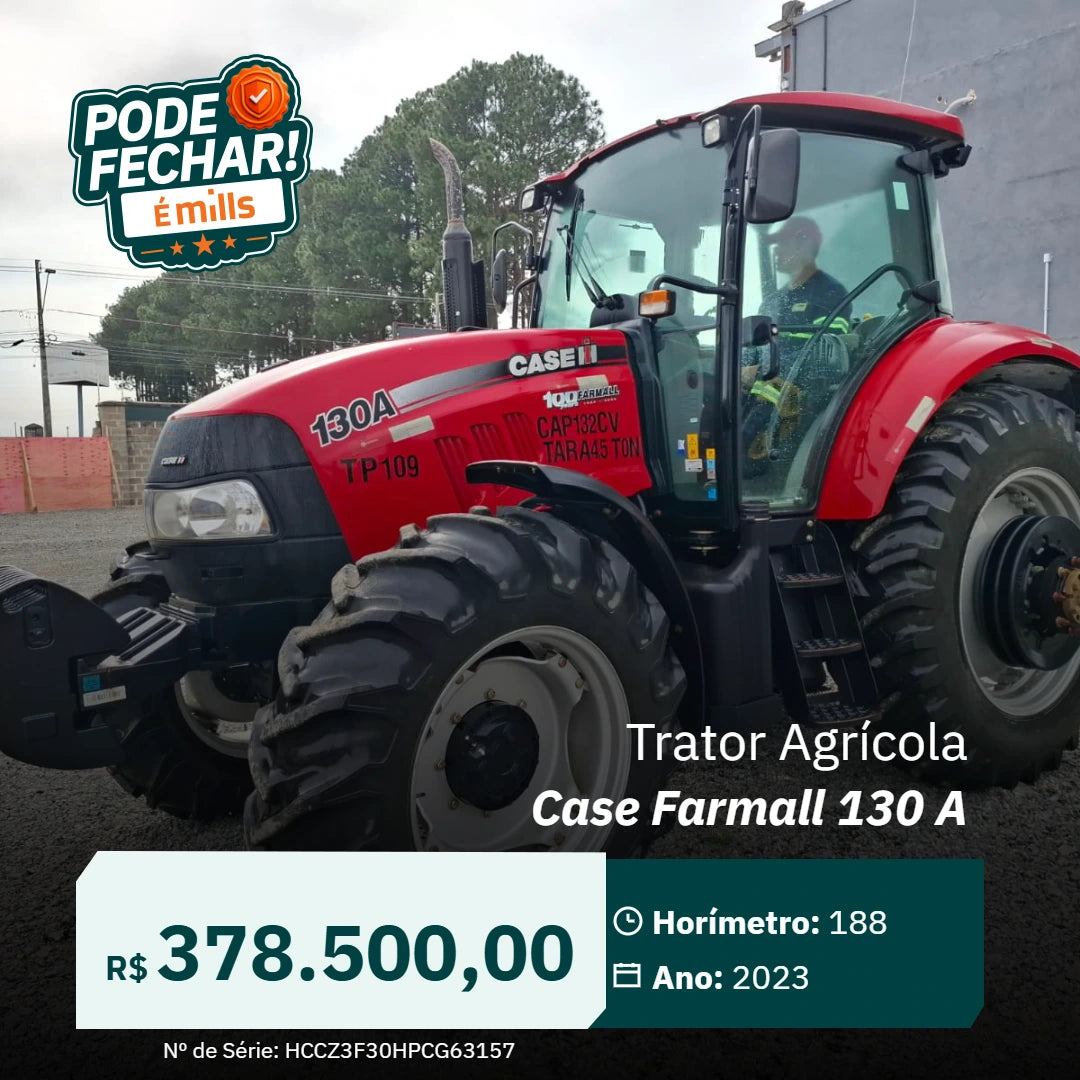 Trator Agrícola Case Farmall 130 A