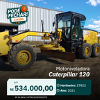 Motoniveladora Caterpillar 120