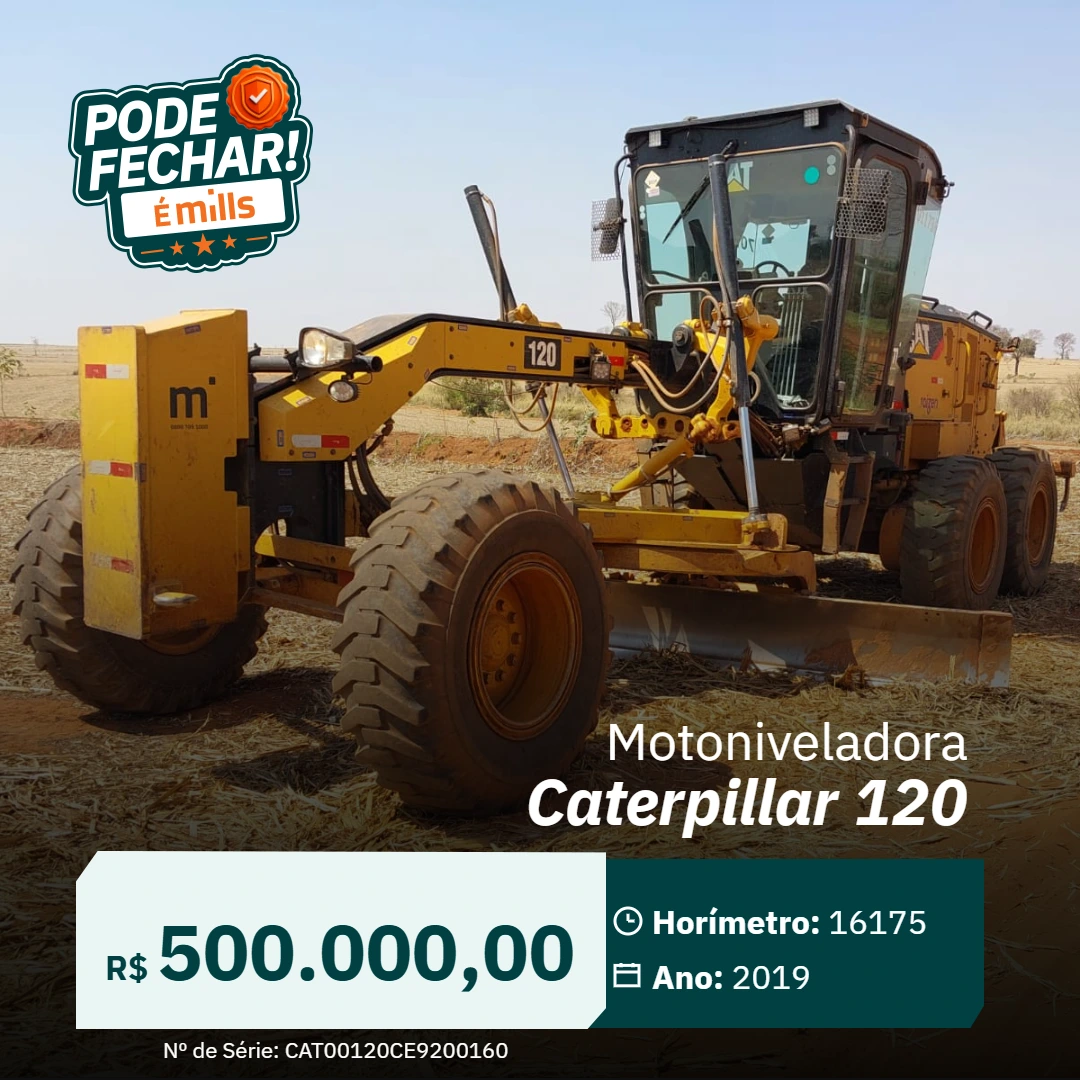 Motoniveladora Caterpillar 120