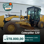 Motoniveladora Caterpillar 120