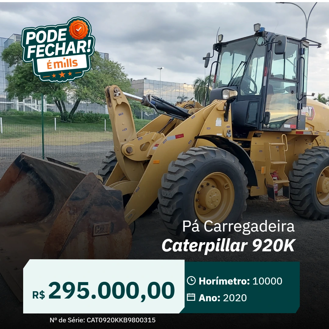 Pá Carregadeira Caterpillar 920K