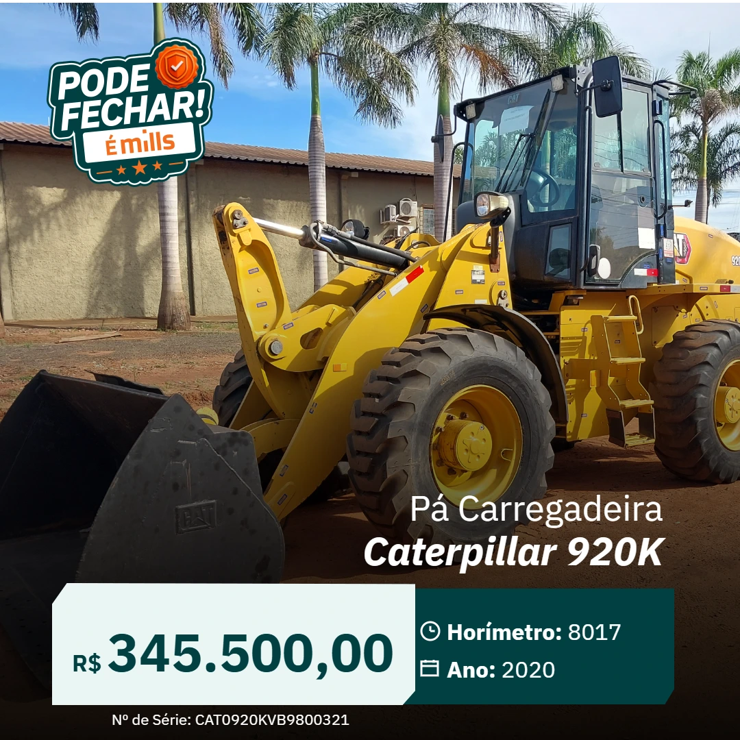 Pá Carregadeira Caterpillar 920K