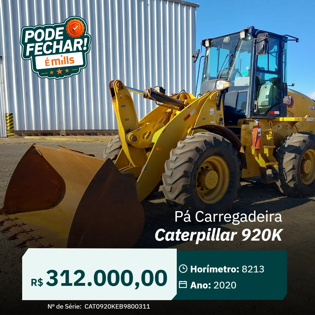 Pá Carregadeira Caterpillar 920K