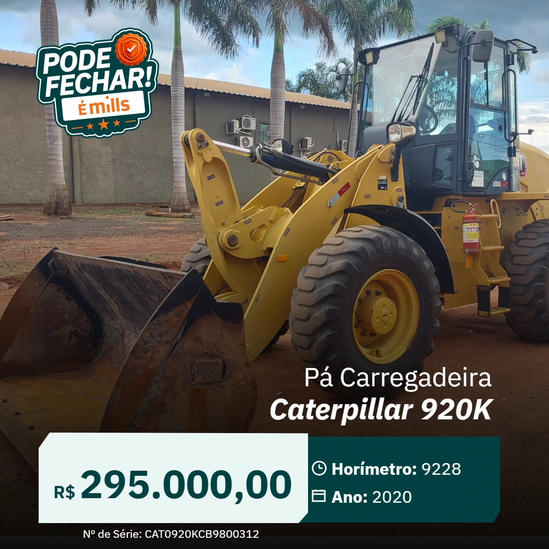 Pá Carregadeira Caterpillar 920K