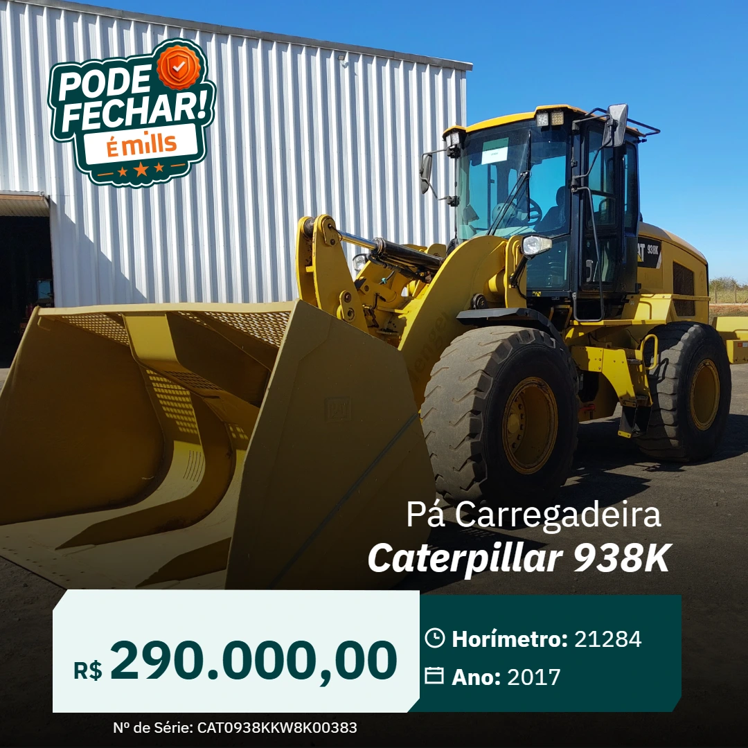 Pá Carregadeira Caterpillar 938K