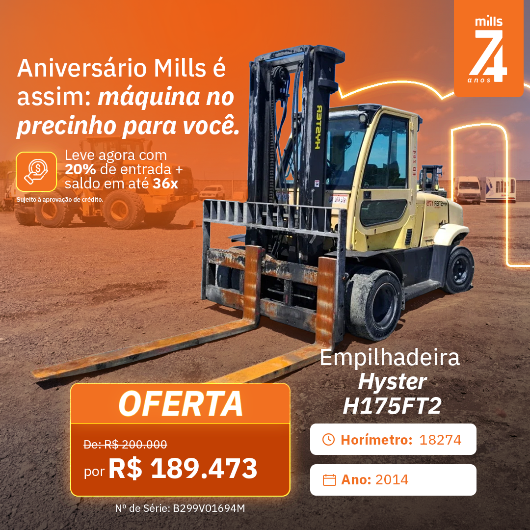 Empilhadeira Hyster H175FT2