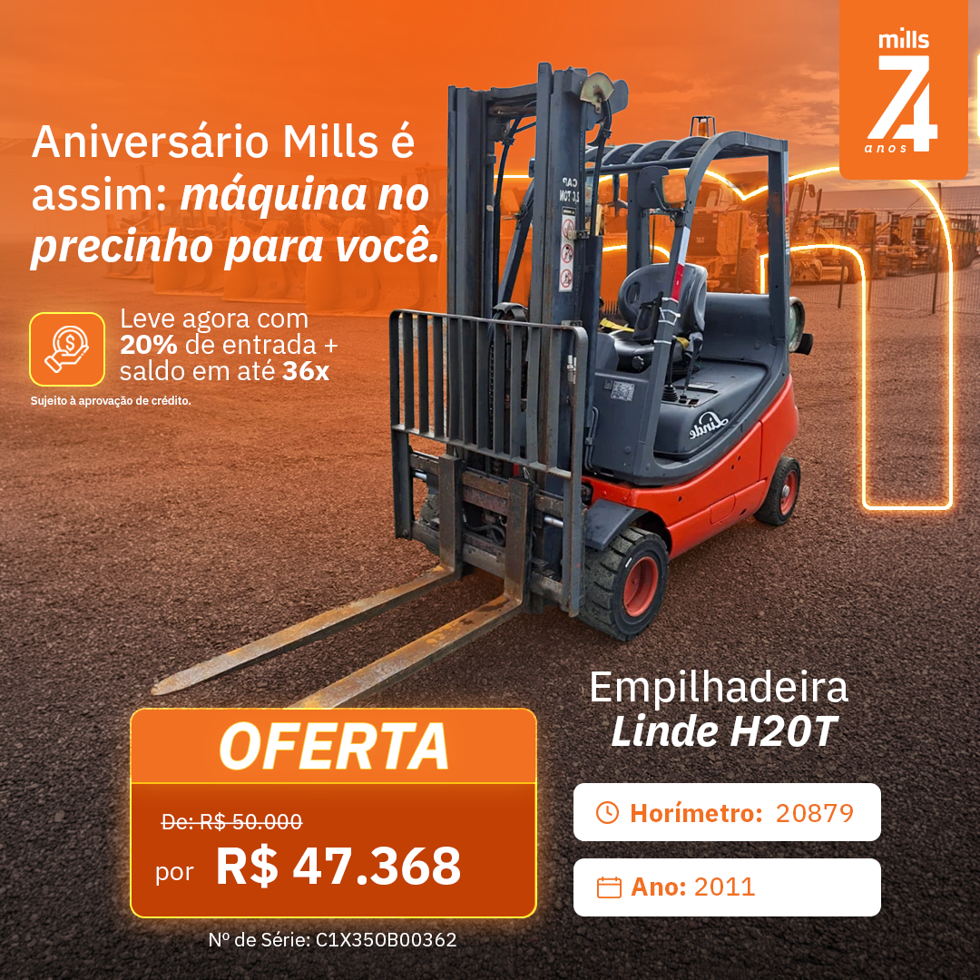 Empilhadeira Linde H20T