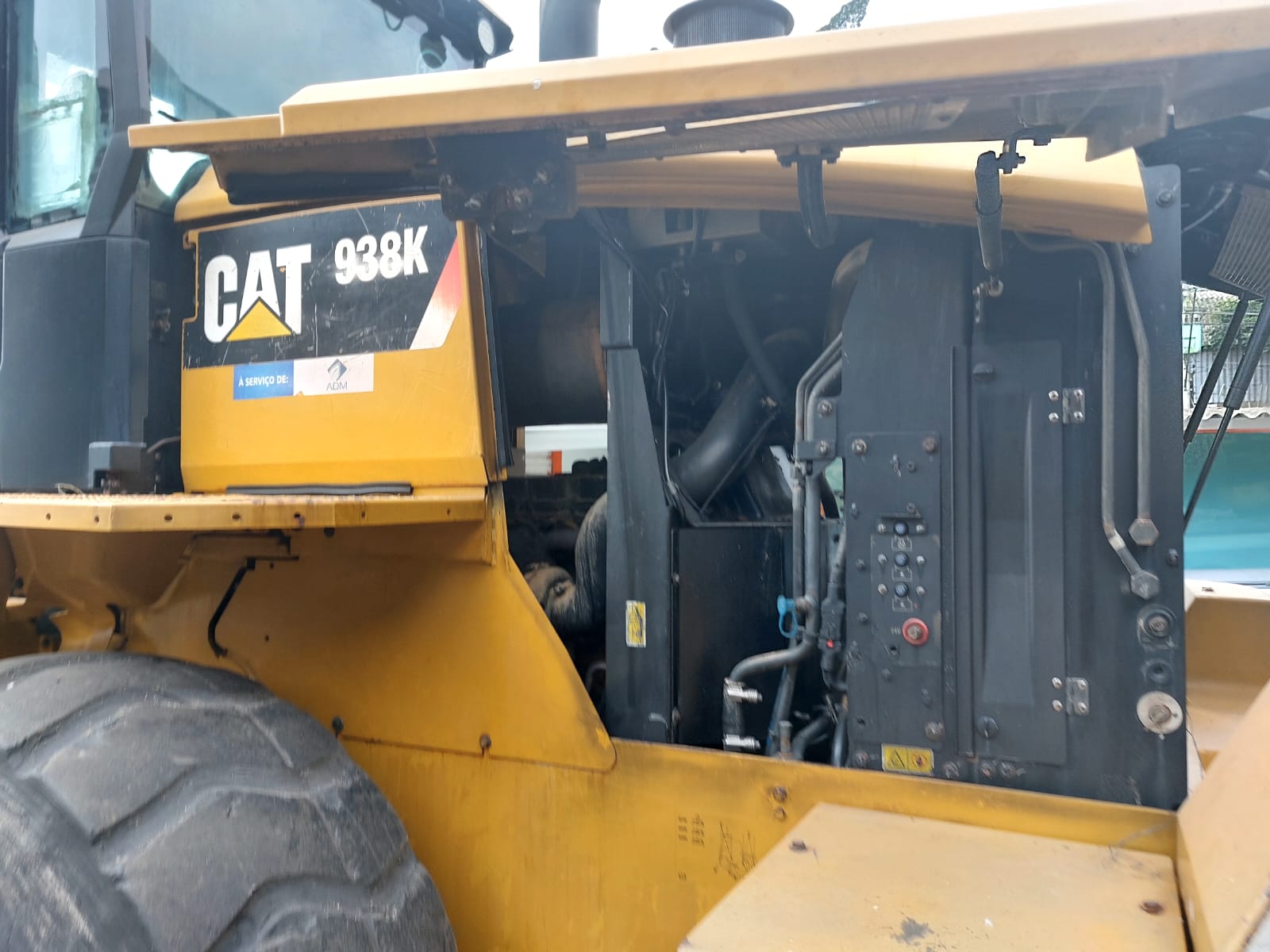 Pá Carregadeira Caterpillar 938K