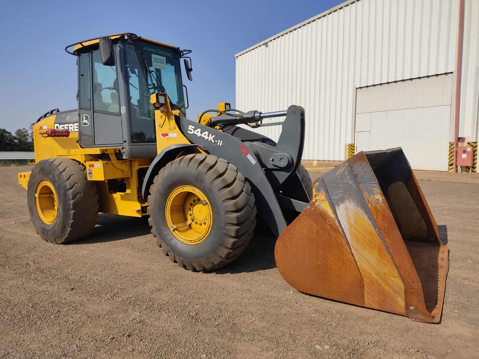 Pá Carregadeira John Deere 544K