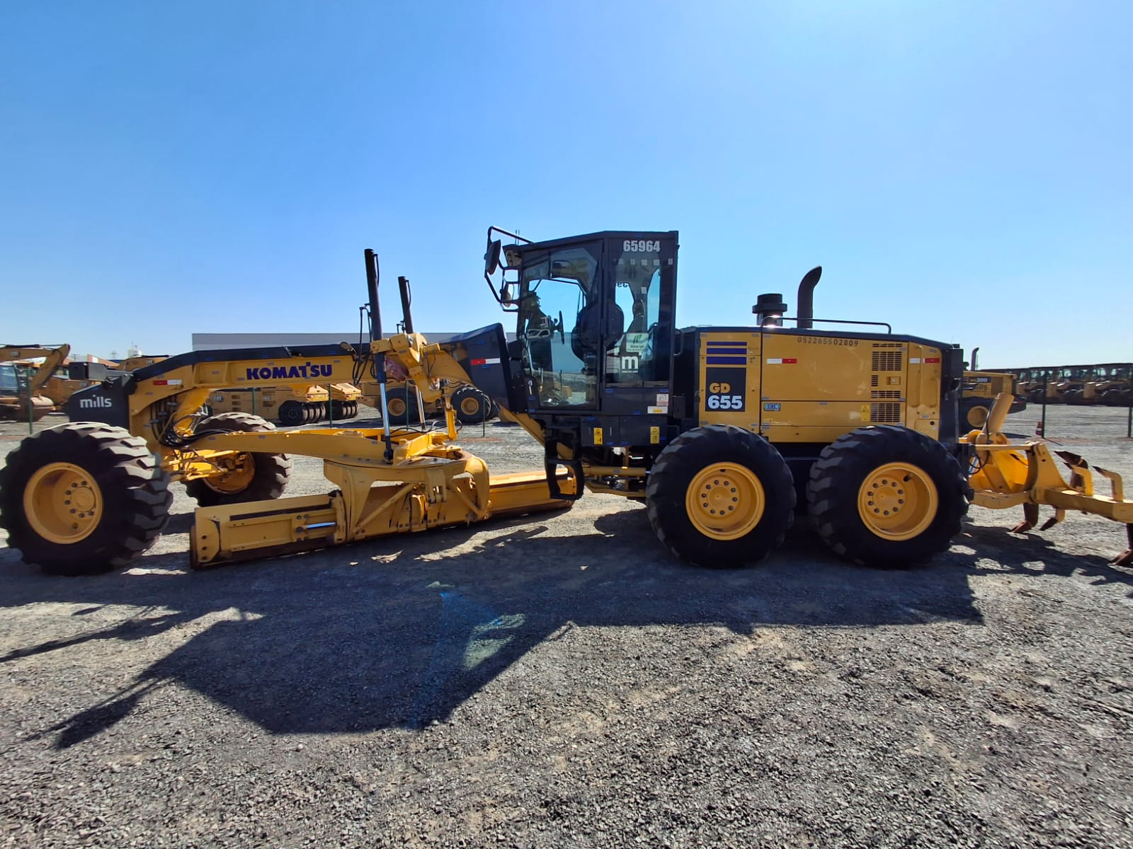 Motoniveladora Komatsu GD655-5
