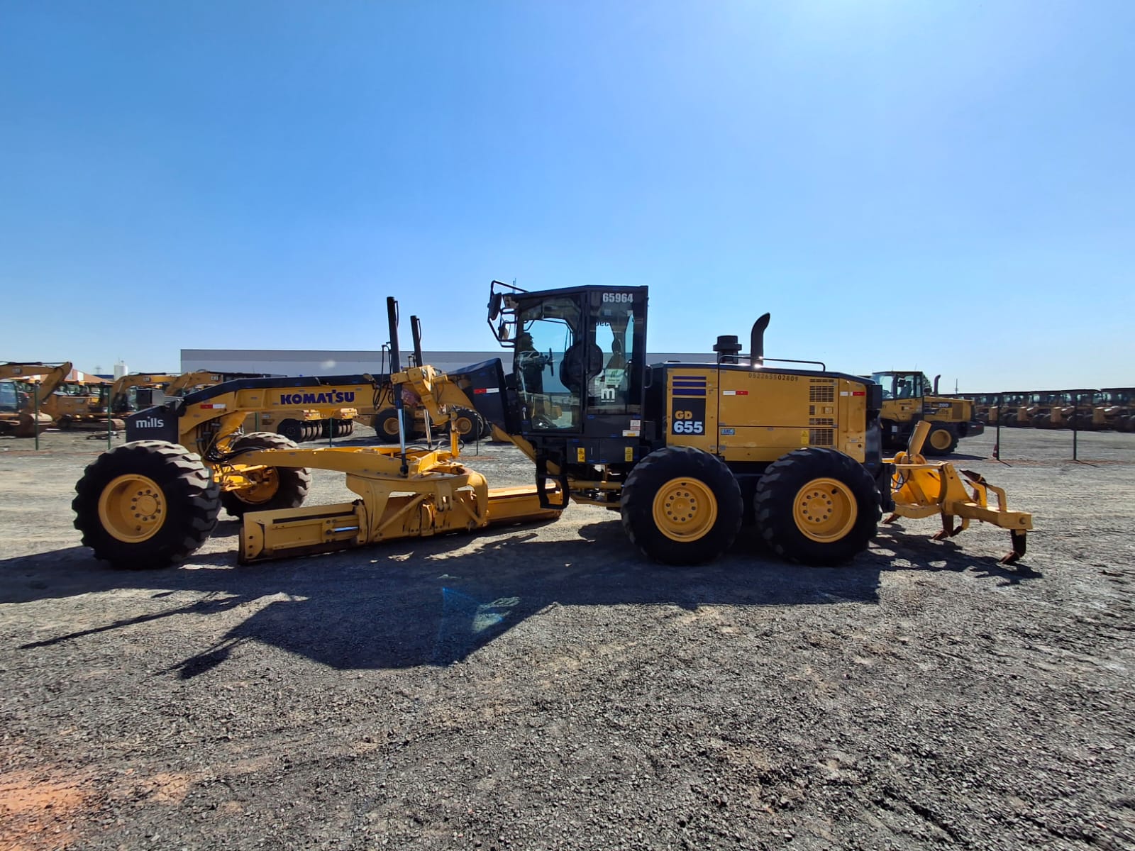 Motoniveladora Komatsu GD655-5