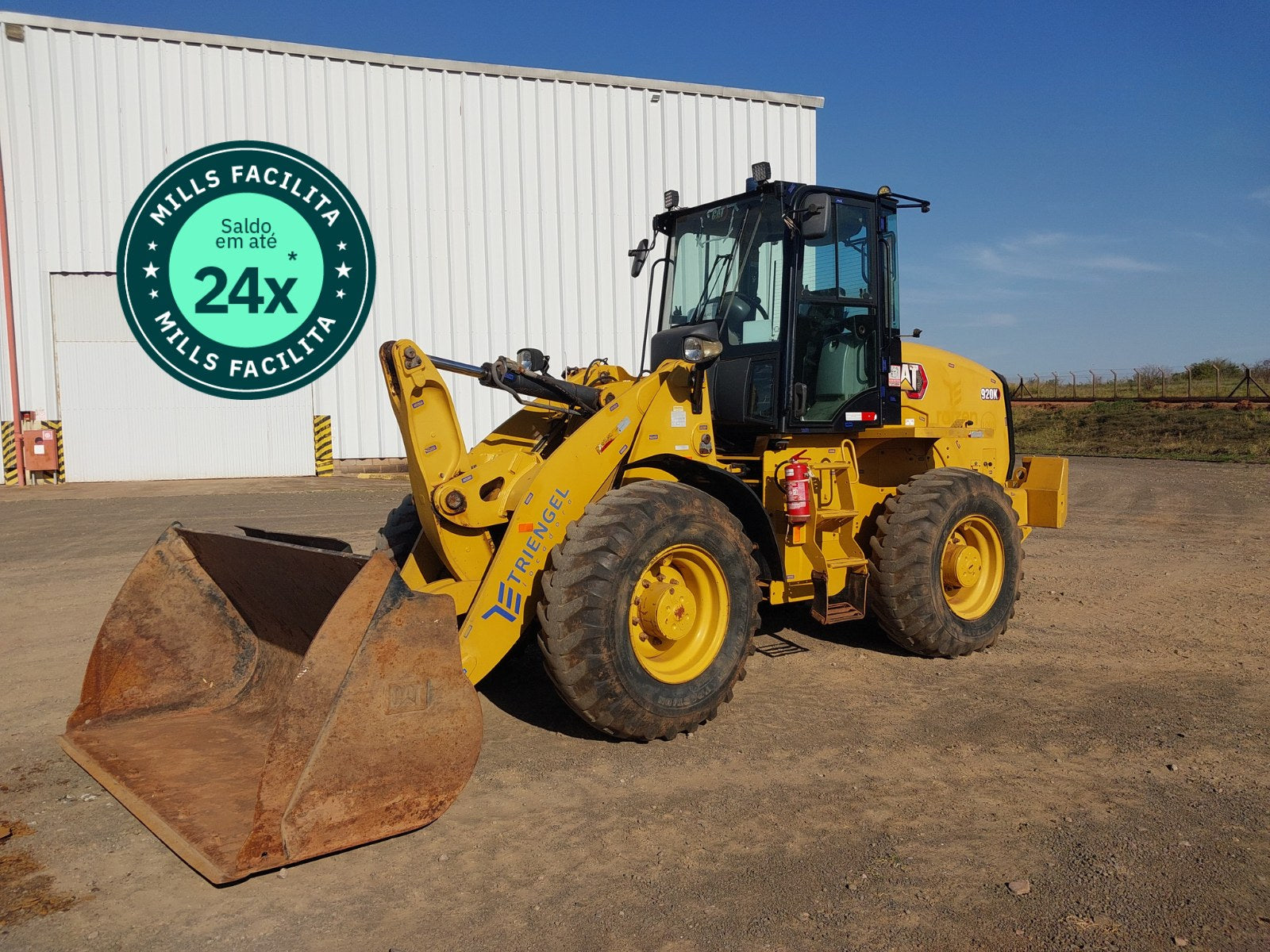Pá Carregadeira Caterpillar 920K