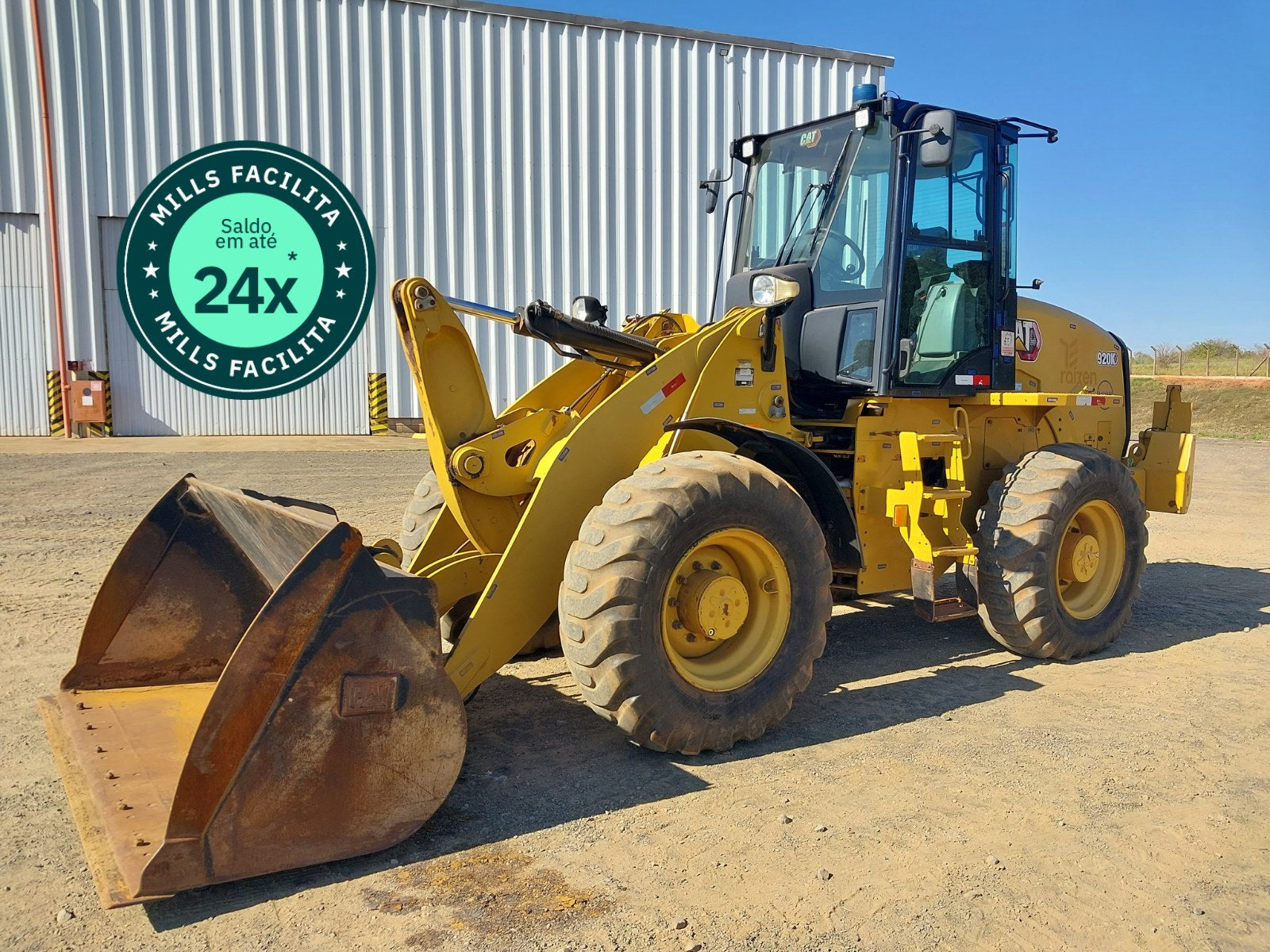Pá Carregadeira Caterpillar 920K