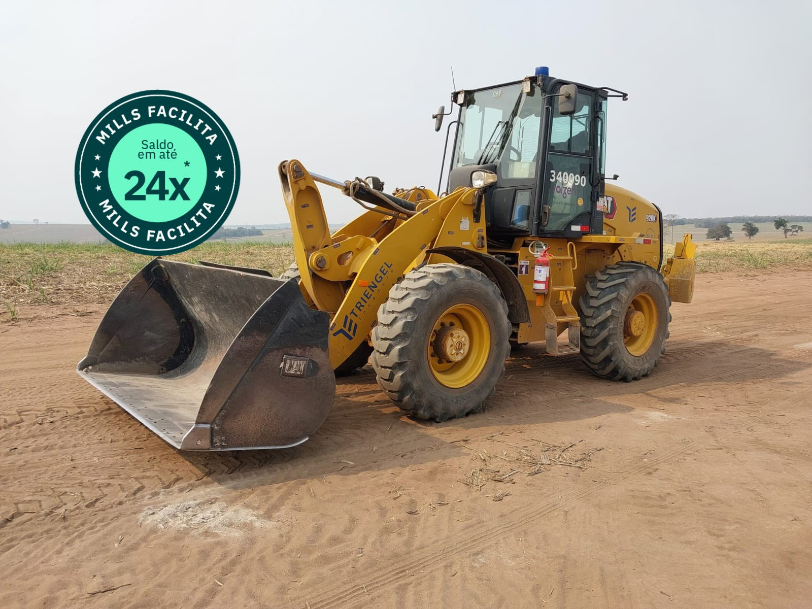 Pá Carregadeira Caterpillar 920K