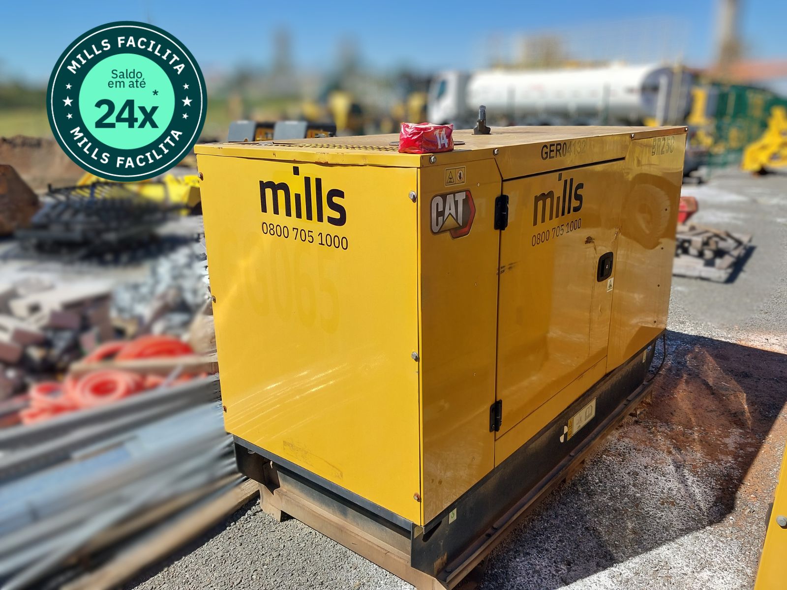Gerador de Energia 49 KVA - Caterpillar C3.3 DE56