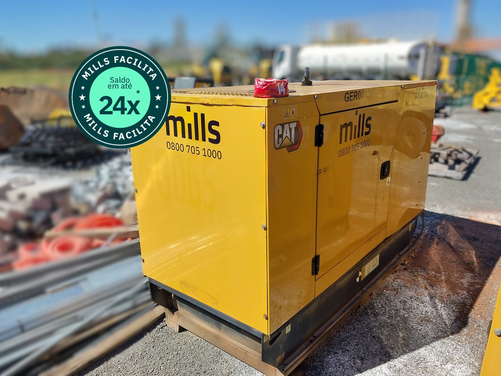 Gerador de Energia 49 KVA - Caterpillar C3.3 DE56
