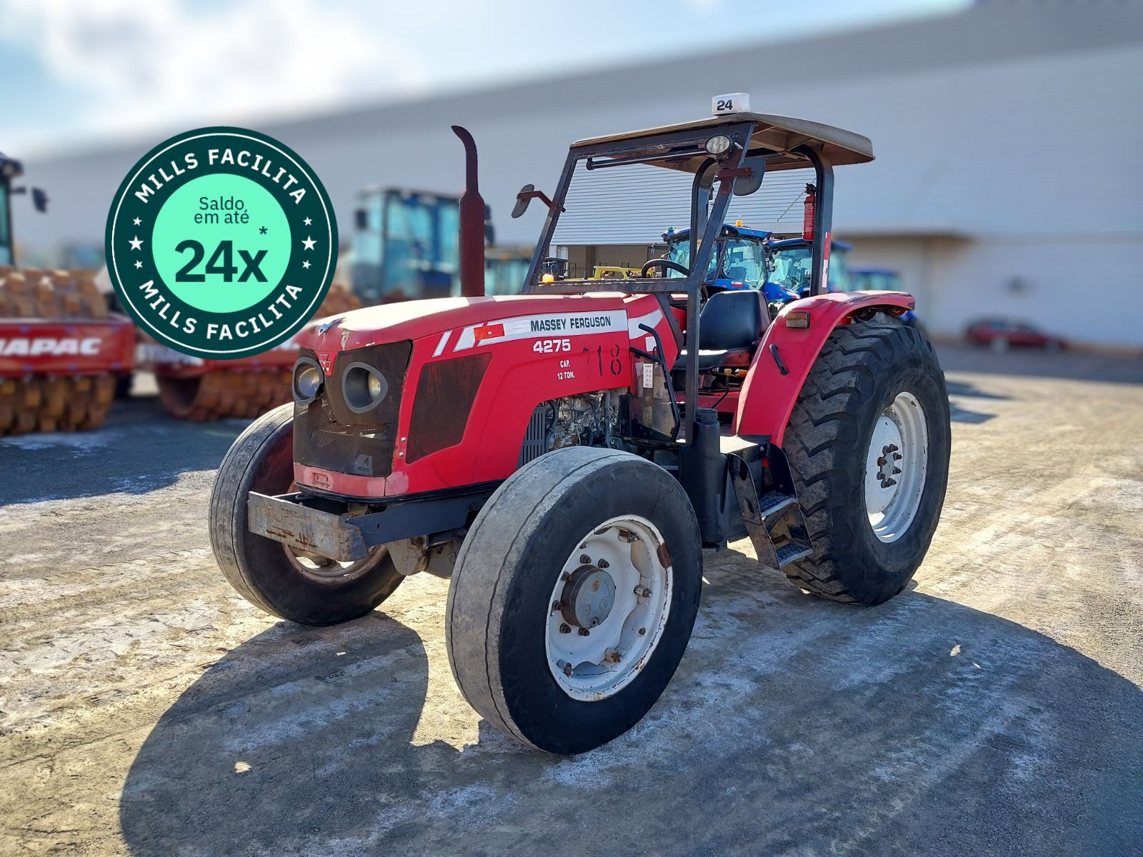 Trator Agrícola Massey Ferguson MF4275