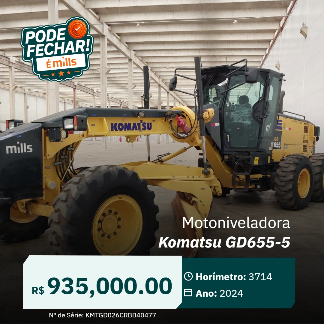 Motoniveladora Komatsu GD655-5