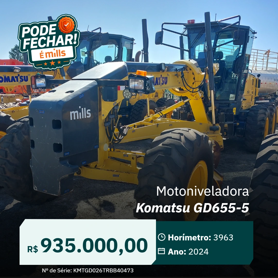Motoniveladora Komatsu GD655-5