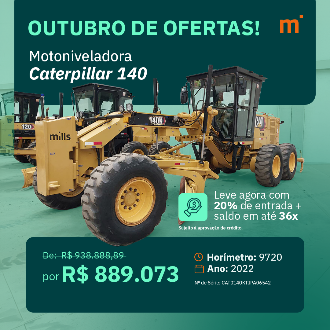 Motoniveladora Caterpillar 140