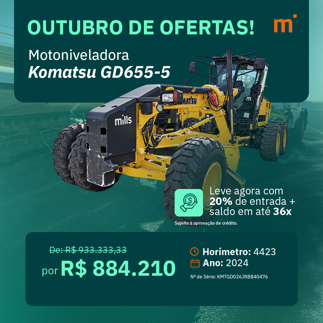 Motoniveladora Komatsu GD655-5