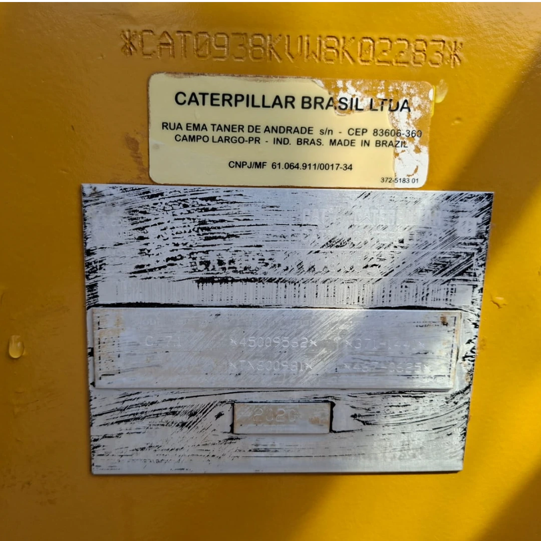Pá Carregadeira Caterpillar 938K
