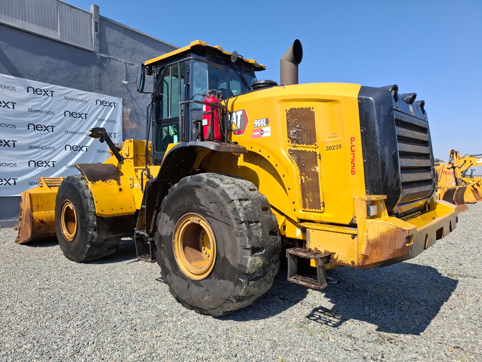 Pá Carregadeira Caterpillar 966L
