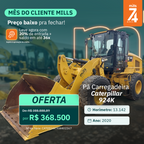 Pá Carregadeira Caterpillar 924K