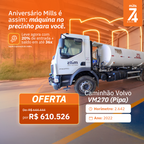 Caminhão Pipa Volvo VM 270 6X4 AIZ - 20m³