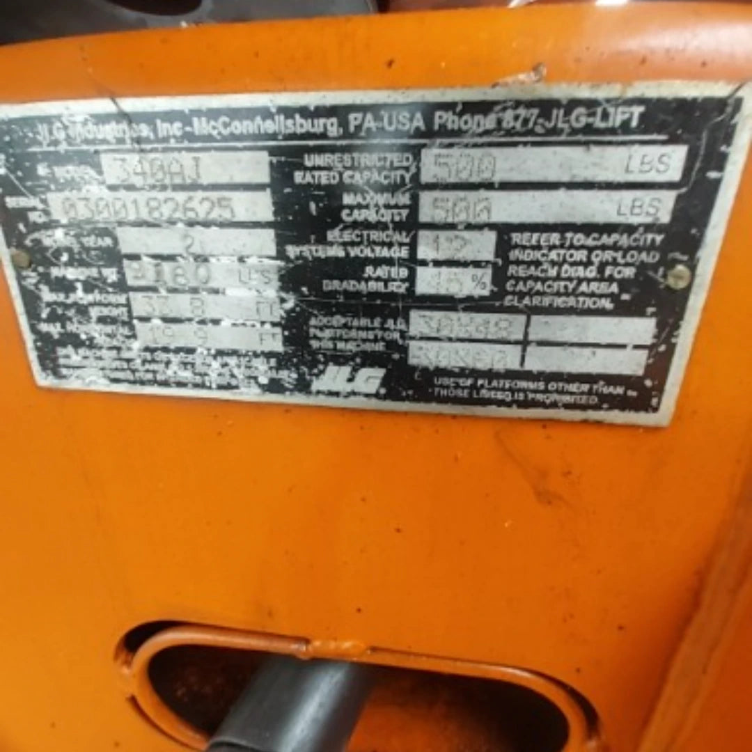 Plataforma Elevatória Articulada Diesel 340AJ
