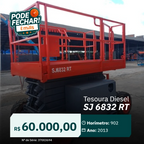 Plataforma Tesoura Diesel SJ 6832 RT