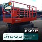 Plataforma Tesoura Diesel SJ 6832 RT