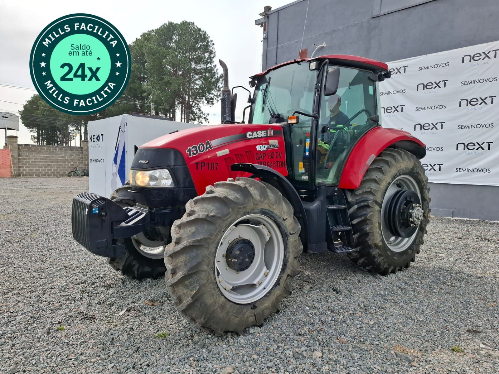 Trator Agrícola Case Farmall 130 A