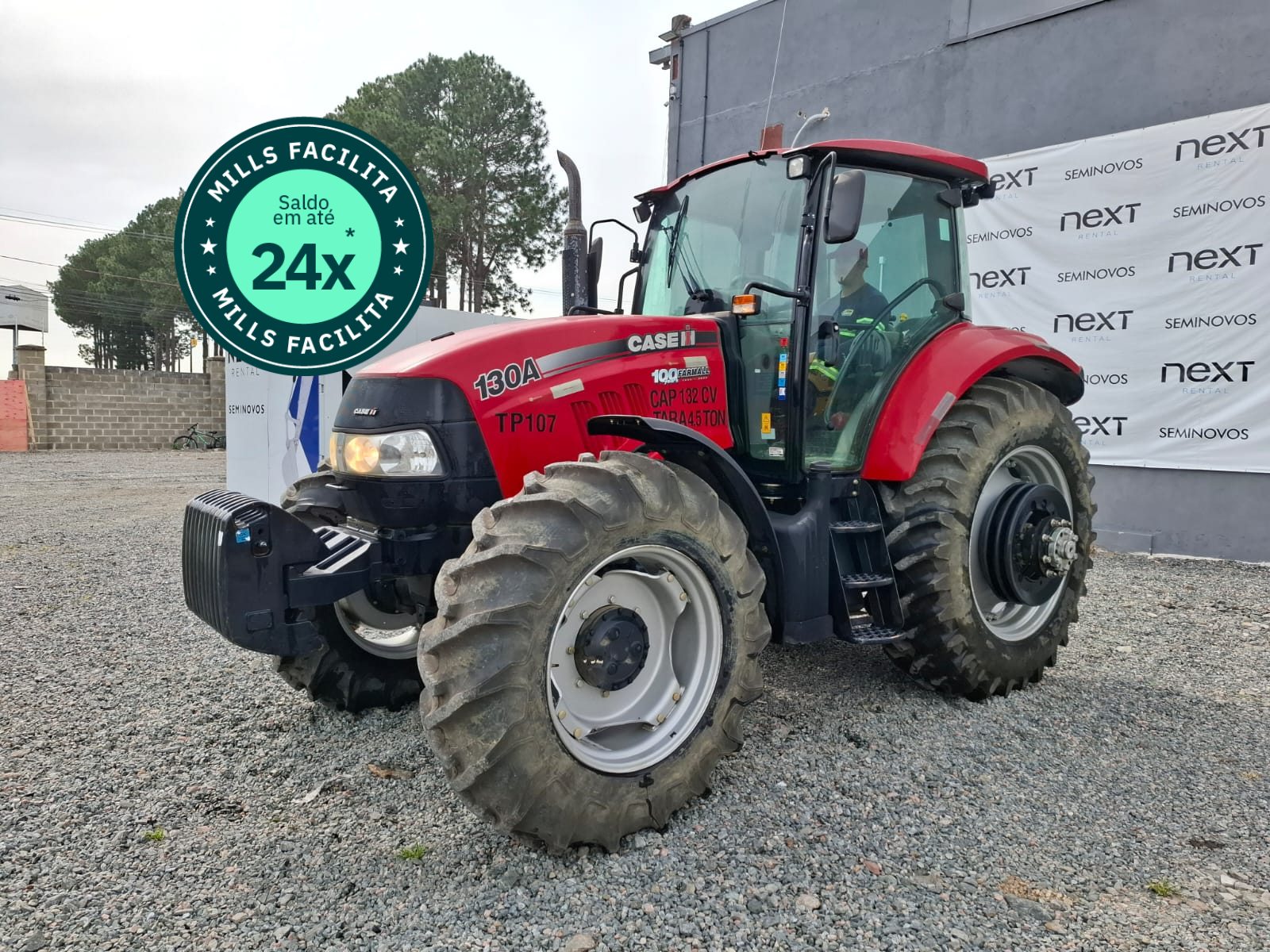 Trator Agrícola Case Farmall 130 A