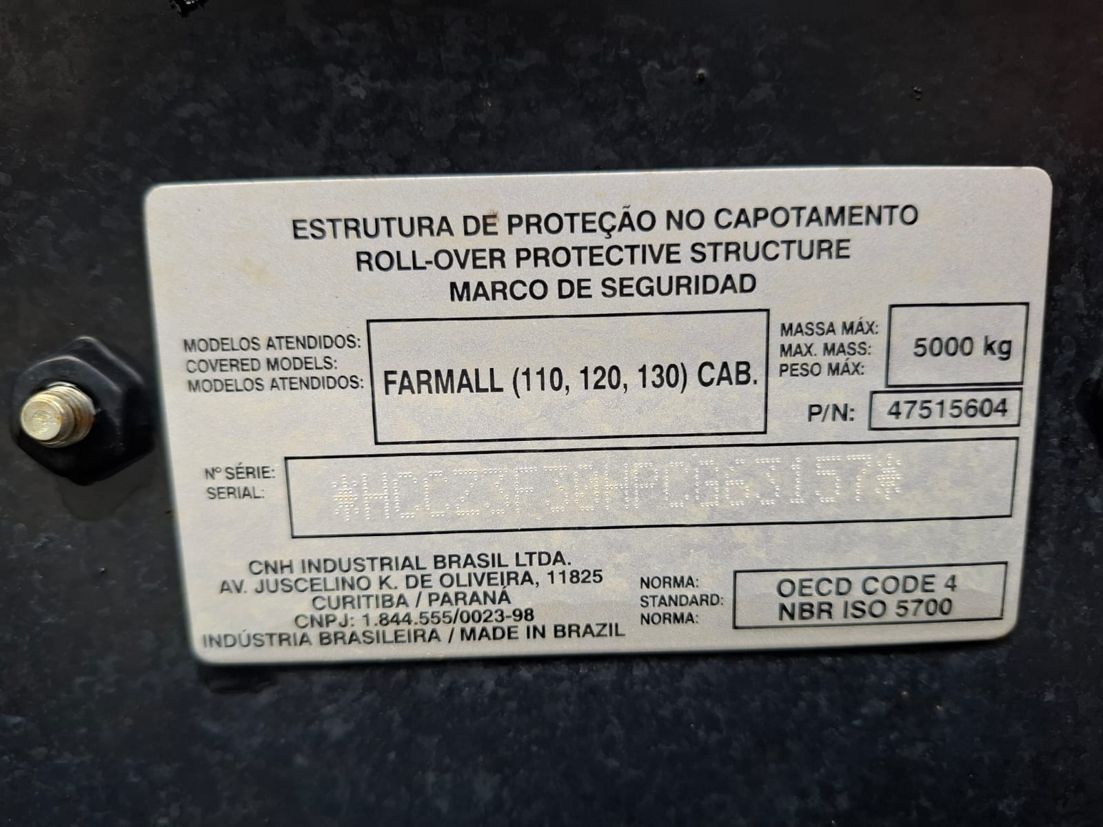 Trator Agrícola Case Farmall 130 A