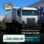 Caminhão Basculante Volkswagen 26.280 - Constellation 6x4 2p / 14 m³