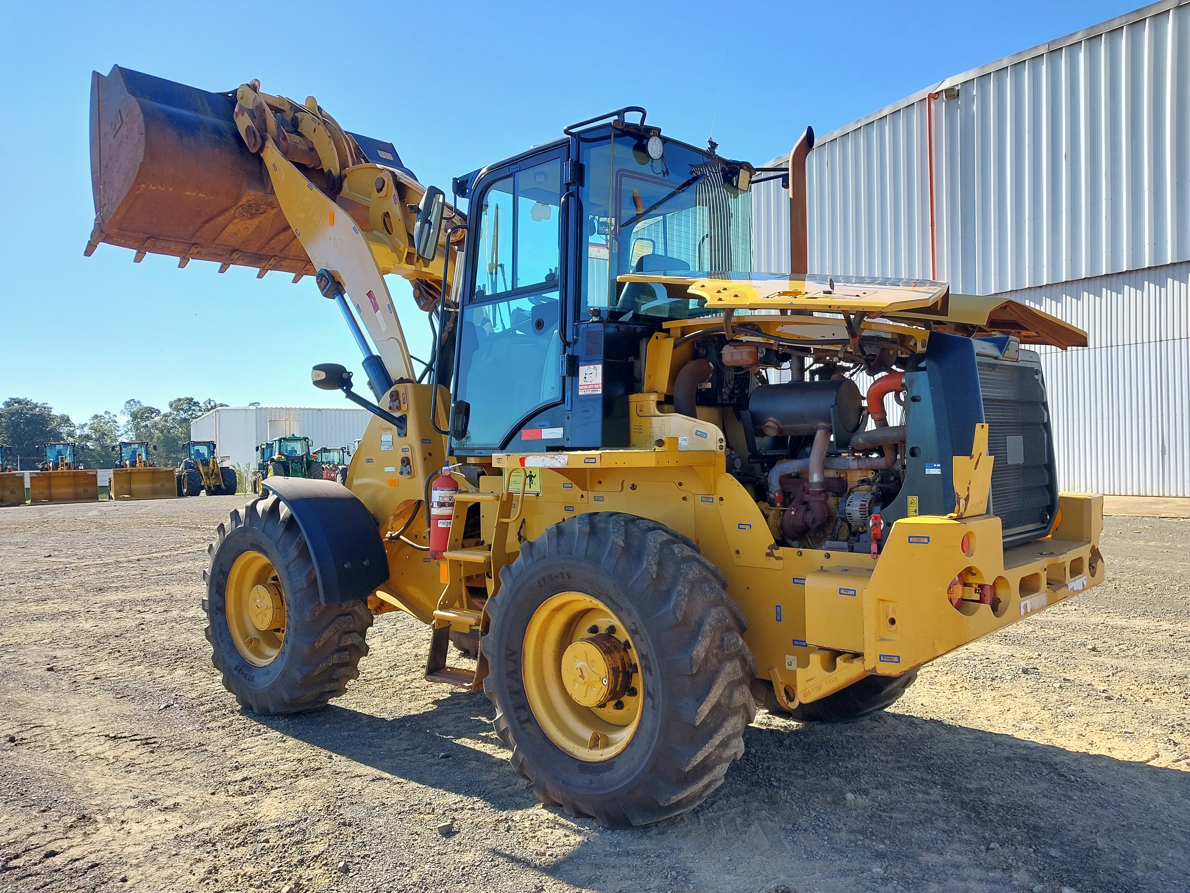 Pá Carregadeira Caterpillar 920K