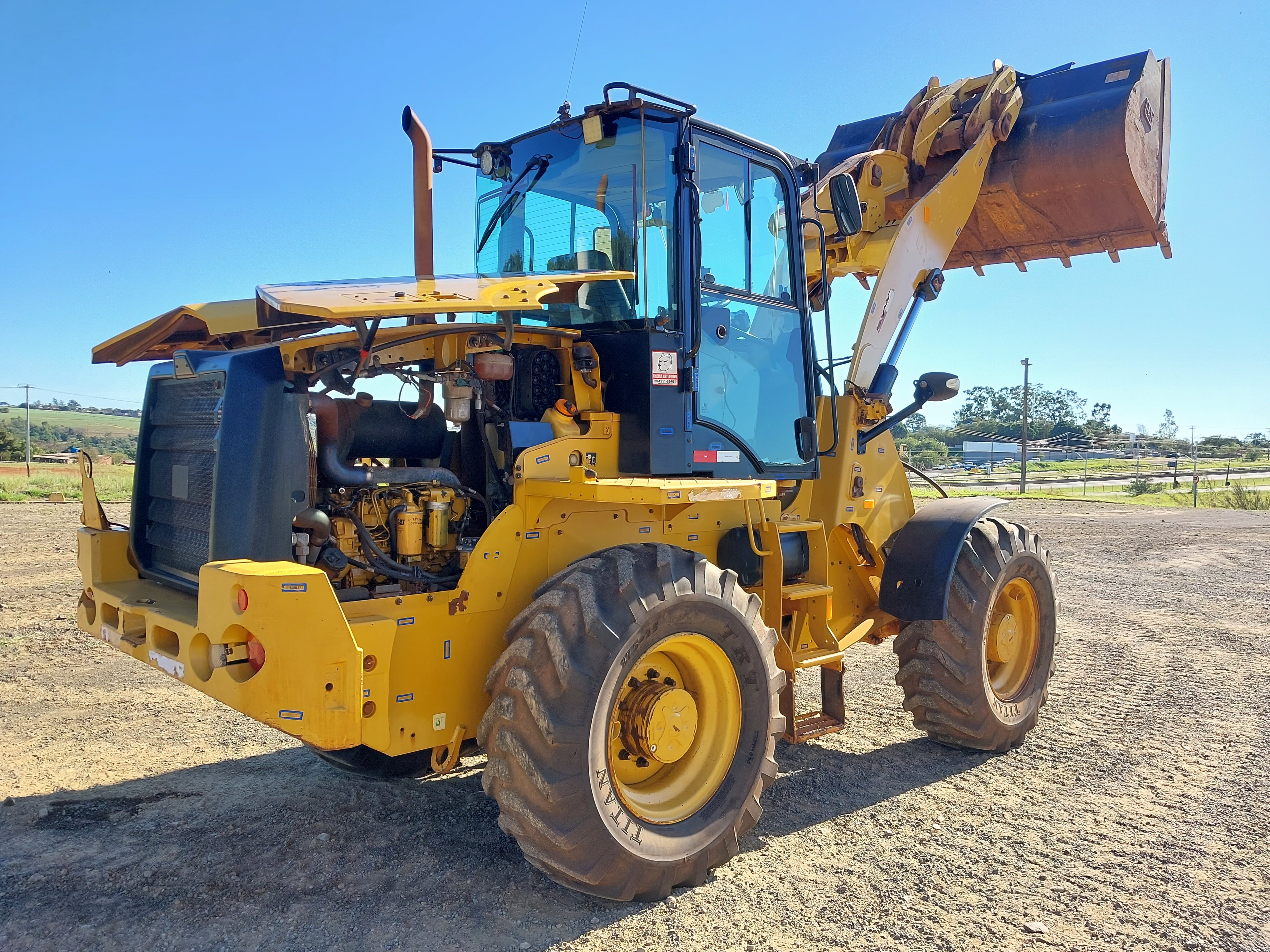 Pá Carregadeira Caterpillar 920K