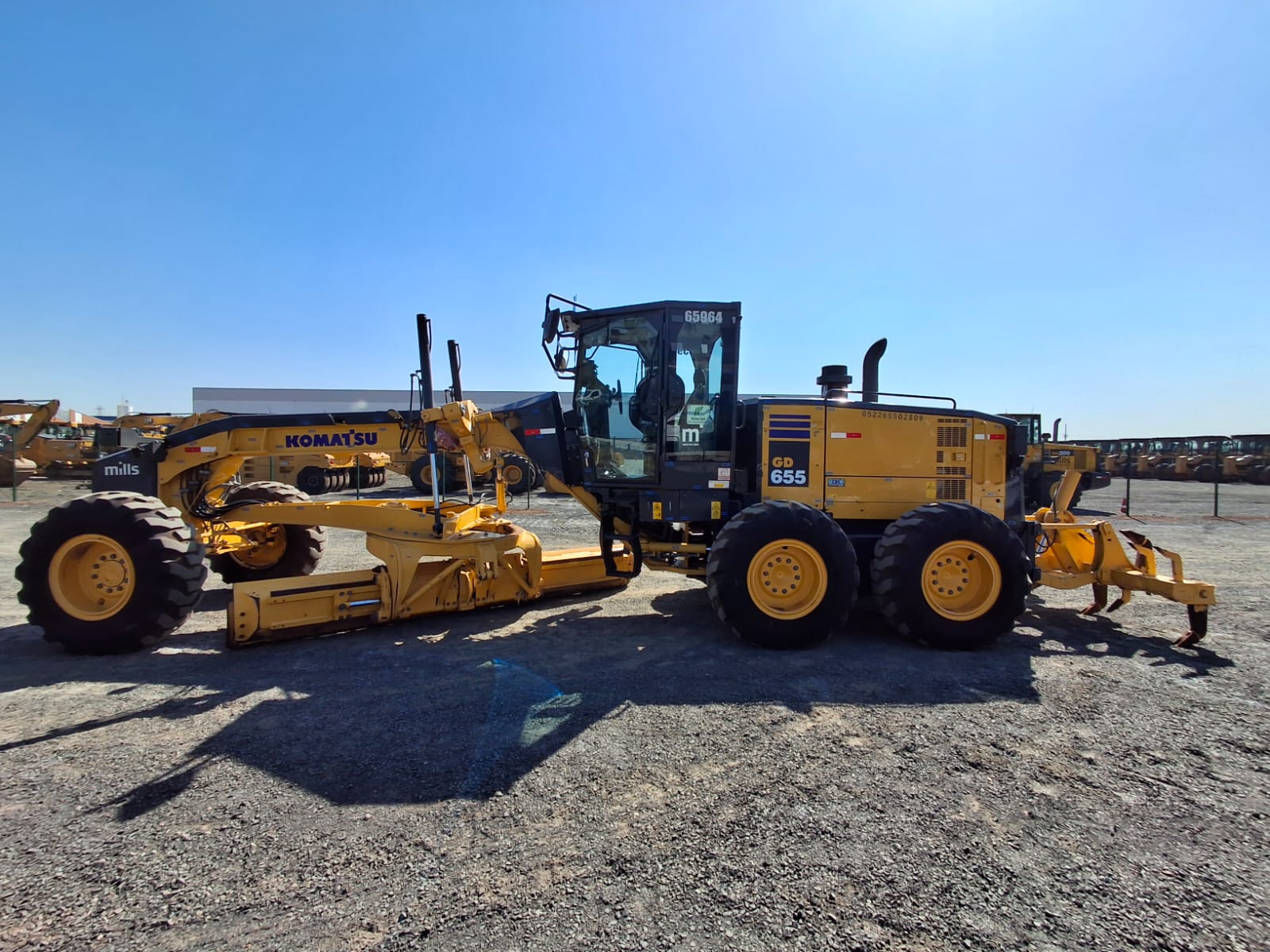 Motoniveladora Komatsu GD655-5