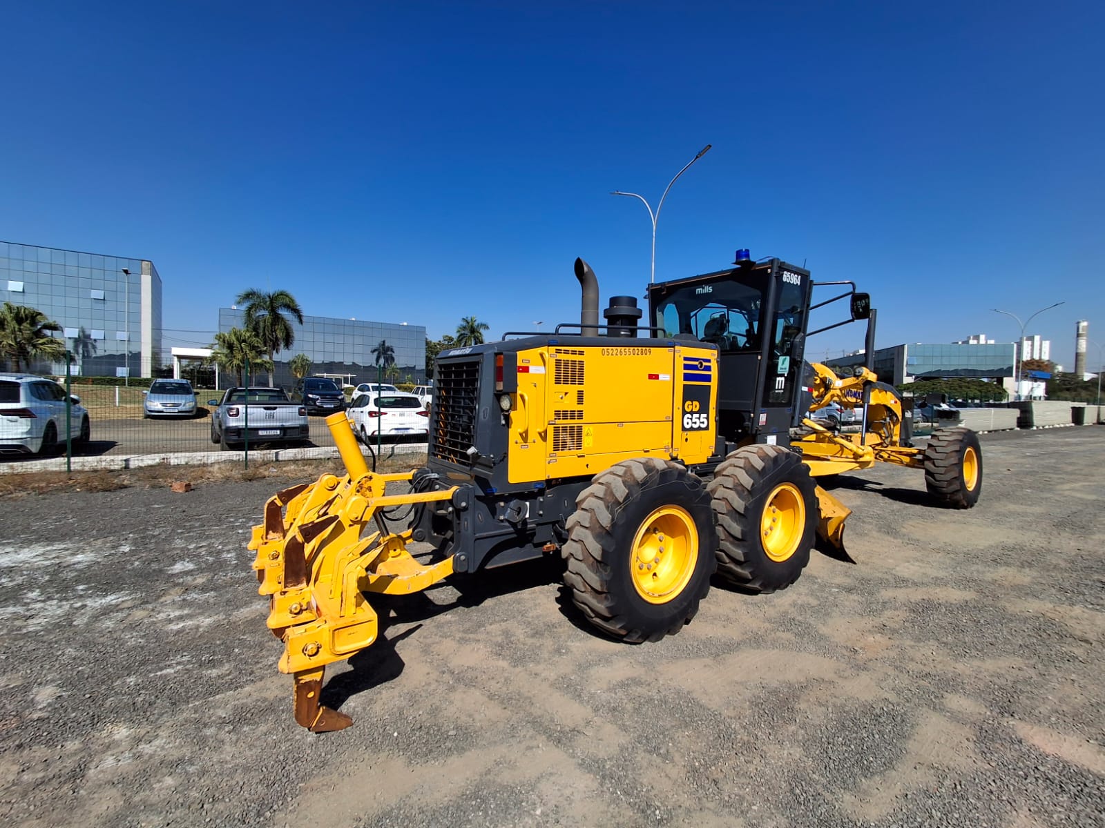 Motoniveladora Komatsu GD655-5