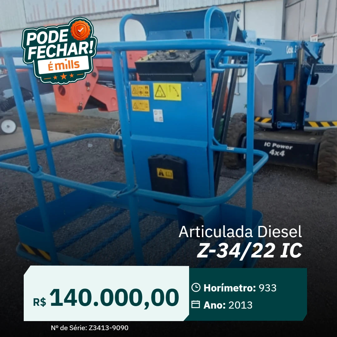 Plataforma Articulada Diesel Z-34/22 IC