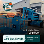 Plataforma Elevatória Articulada Diesel Z-60/34